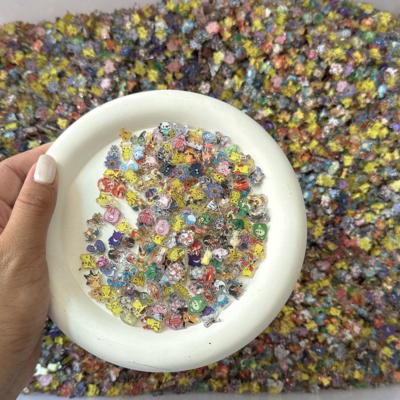 Cosplay Prop Filler - 1cm 미니 포켓몬 아크릴 피스 애니메이션