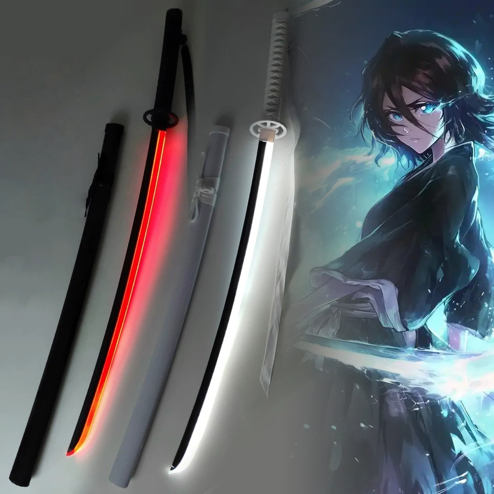 Cosplay Prop Katana - 40인치 글로우 블리치 카타나 LED 라이트