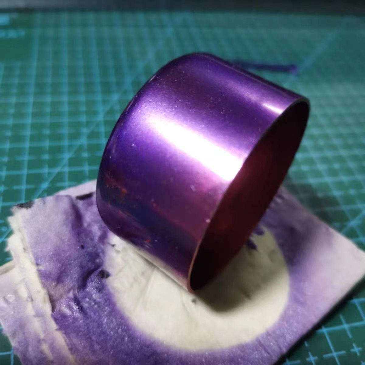 Metallic Spray Paint - 전기 도금 보라색 페인트 안료 전기