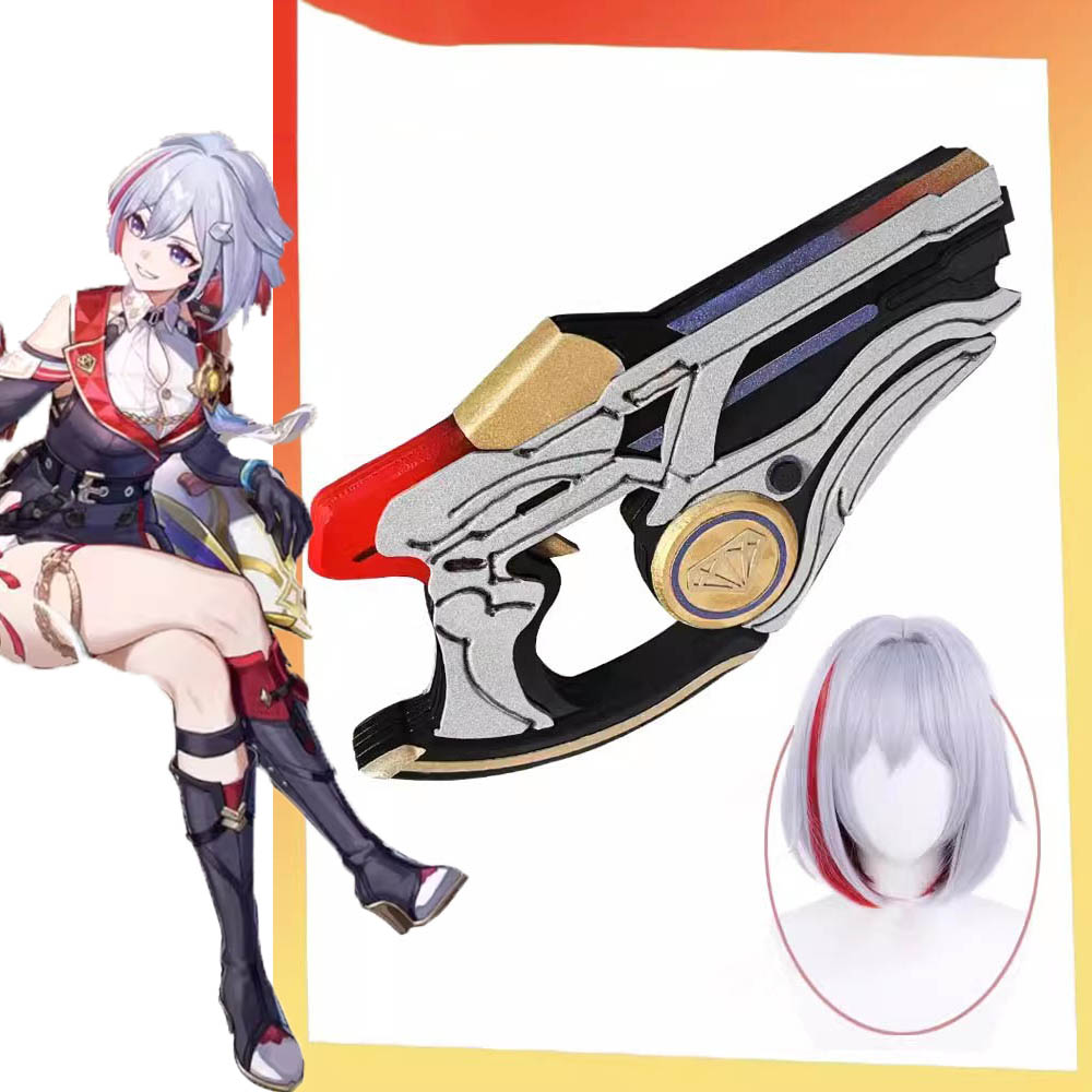 Heat Gun Cosplay - 애니메이션 게임 혼카이 스타 레일 토파즈
