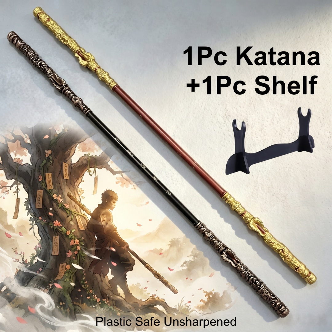 Cosplay Prop Katana - 70인치 블랙 미스티 뮤직 우콩 손우콩