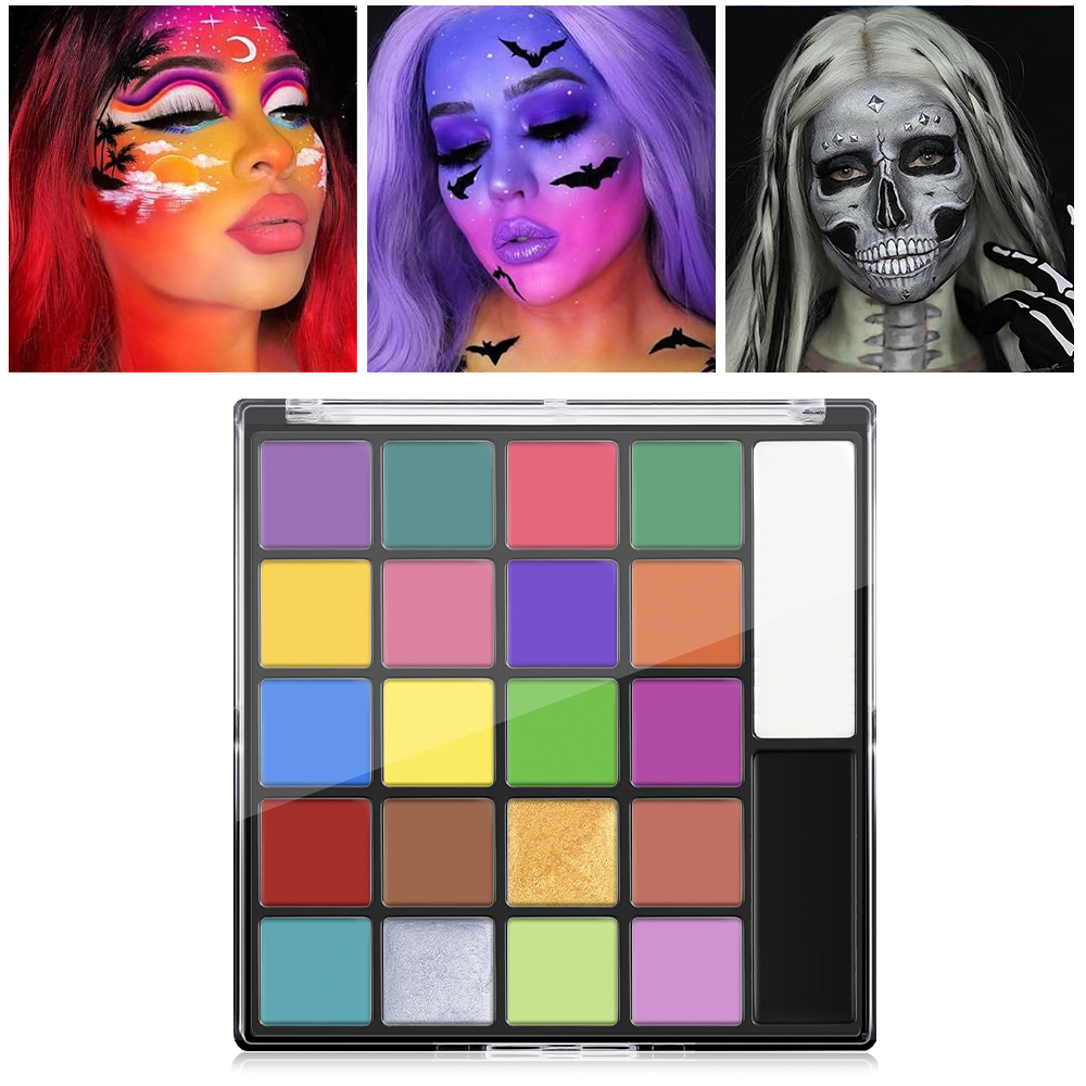 Cosplay Prop Paint - 어린이 성인을위한 22 색 페이스 바디