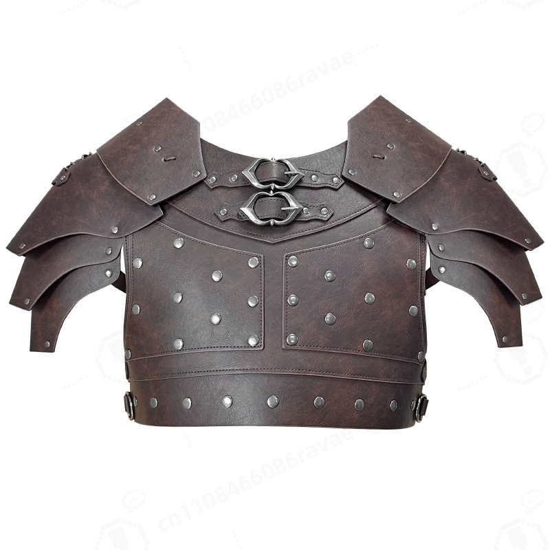 Cosplay Prop - 중세 스타일 스터드 장식 어깨 가슴