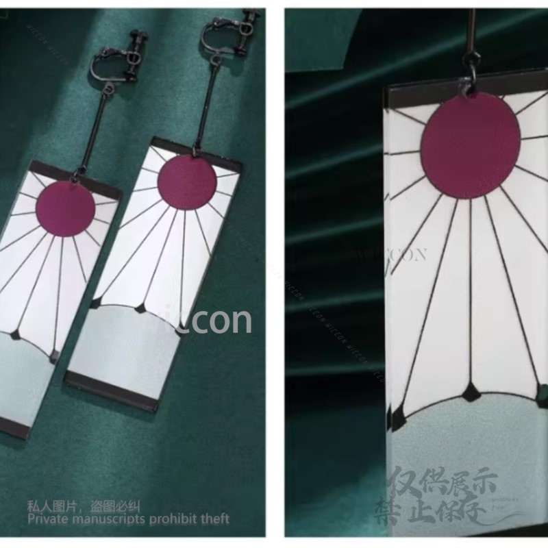 아크릴 귀걸이 귀 클립 스타일 액세서리 소품 애니메이션 - Acrylic Cosplay Prop 리뷰 및 가격