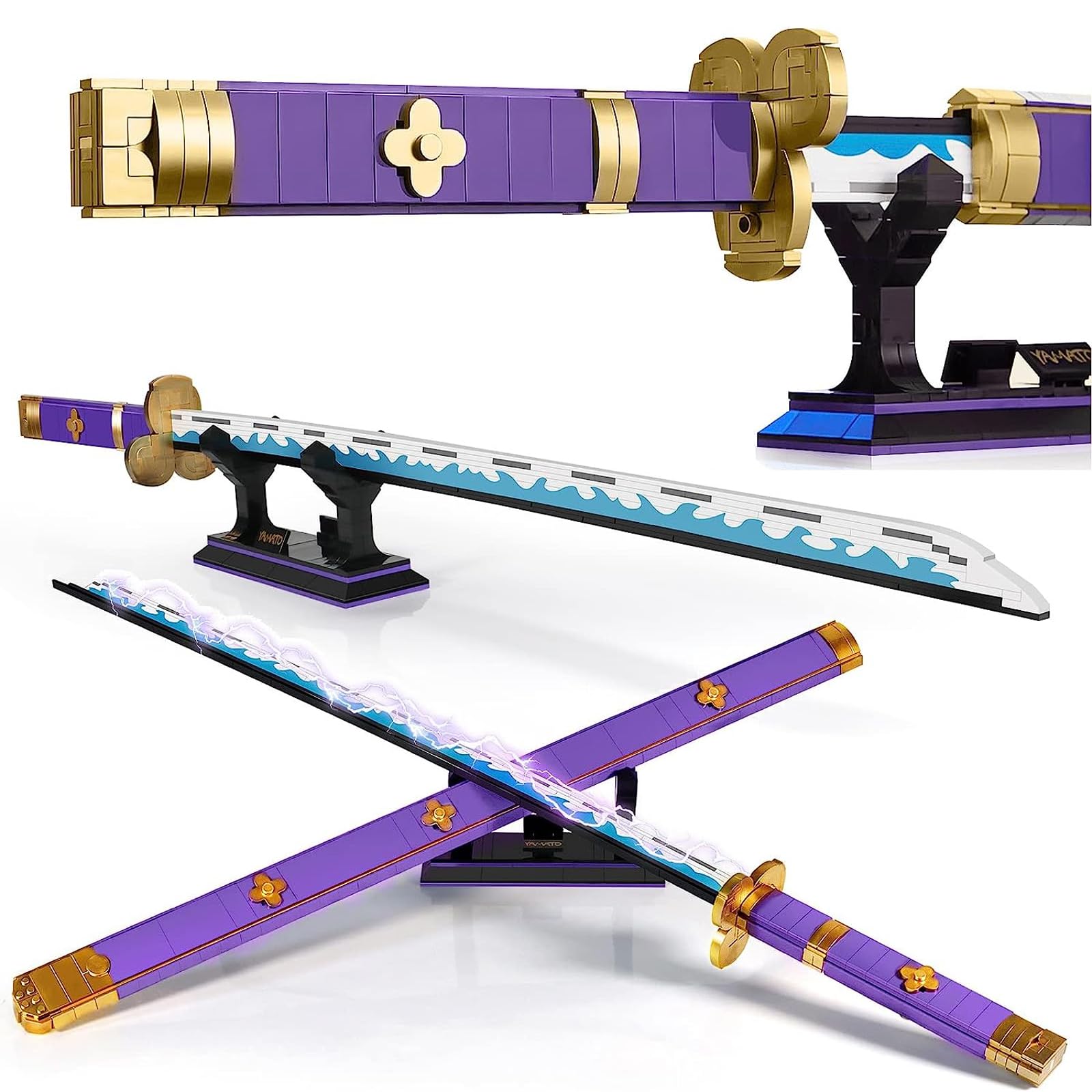 936PCS 애니메이션 코스프레 칼 빌딩 세트 성인과  - Cosplay Prop Dagger 리뷰 및 가격