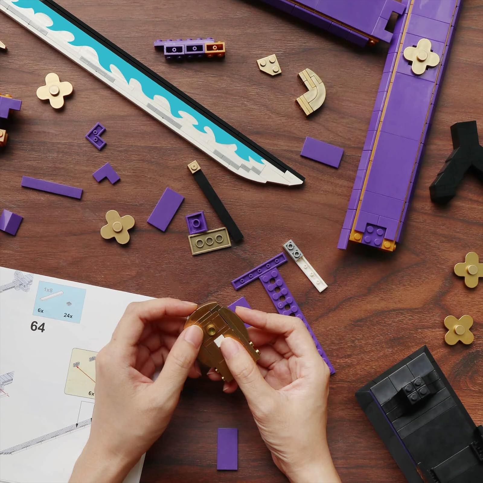 936PCS 애니메이션 코스프레 칼 빌딩 세트 성인과  - Cosplay Prop Dagger 리뷰 및 가격