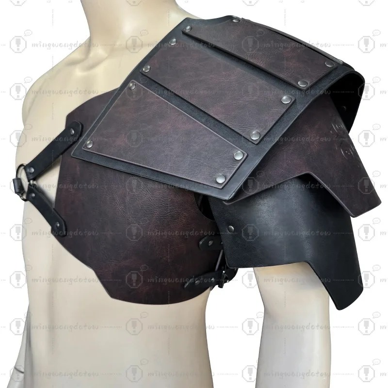 중세풍 일방 어깨 갑옷 북유럽 스타일 바이킹 어깨 갑옷 - Cosplay Prop 리뷰 및 가격