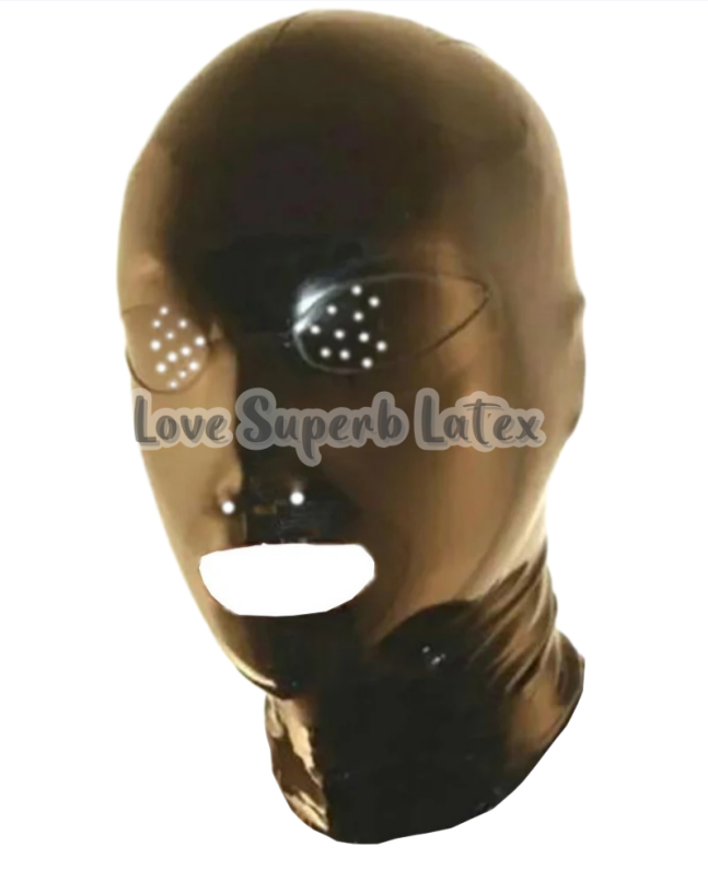 남성용 할로윈 코스프레 의상 소품 지퍼형 라텍스 후드  - Cosplay Prop Paint 리뷰 및 가격