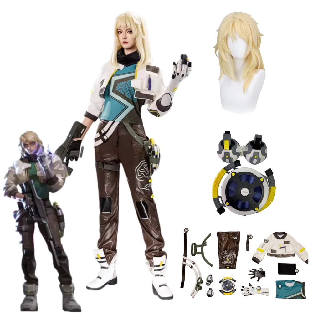 데드락 코스프레 의상 소품 발로란트 데드락 의상 복장  - Cosplay Prop 리뷰 및 가격