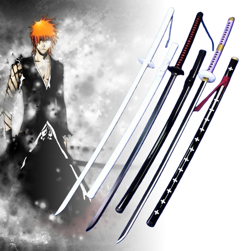 55인치 쿠로사키 이치고 카타나 검 애니메이션 블리치  - Cosplay Prop Katana 리뷰 및 가격