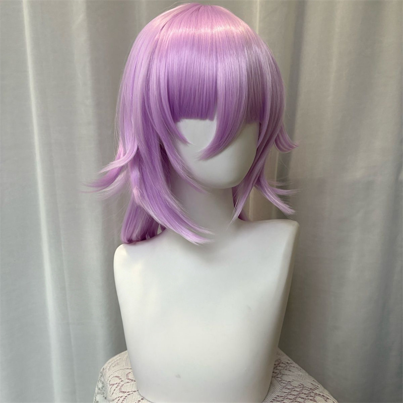 애니메이션 소울 이터 크로나 코스프레 가발 라이트 퍼플 - Cosplay Material For Prop 리뷰 및 가격