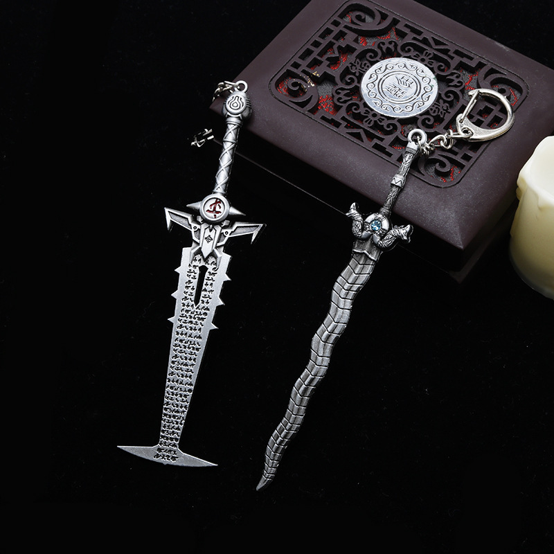 게임 운명 영원한 도가니 블레이드 키 체인 슬레이어 칼 - Cosplay Prop Dagger 리뷰 및 가격